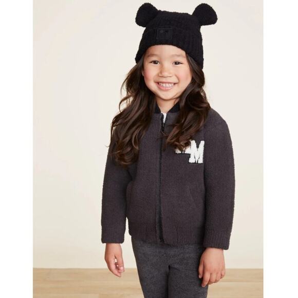 Barefoot Dreams CozyChic Disney Classic Mickey Mouse Varsity Jacket - Picture 4 of 11